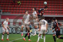 3. Liga - Saison 2026/27 - FC Ingolstadt 04 - TSG Hoffenheim II - Fredrik Carlsen (Nr.8 - FCI) - Klaus Gjasula (Nr.5 - Hoffenheim) - Foto: Meyer Jürgen