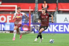3. Liga; FC Ingolstadt 04 - SSV Jahn Regensburg; Benjamin Kanuric (8, FCI) Viet Christian (10 SSV)
