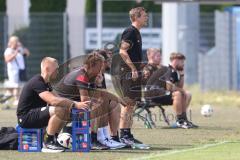 A-Junioren - DFB Pokal  - Saison 2024/25 - A-Junioren - FC Ingolstadt 04 - Hannover 96 - Wilko Bauer Trainer FCI - XXXXX - Foto: Meyer Jürgen