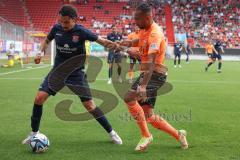 3.Liga - Saison 2023/2024 - Freundschaftsspiel - FC Ingolstadt 04 - SpVgg Unterhaching - Leon Guwara (Nr.6 - FCI) - Foto: Meyer Jürgen