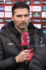 3. Liga; FC Ingolstadt 04 - Borussia Dortmund II; Interview Cheftrainer Guerino Capretti (FCI)