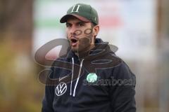 Landesliga - Saison 2025/26 - SV Manching - VFB Durach - Cheftrainer Cüneyt Köz (SV Manching) - XXXXX - Foto: Meyer Jürgen