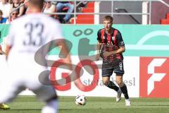 DFB-Pokal; FC Ingolstadt 04 - 1. FC Kaiserslautern; Benjamin Kanuric (8, FCI)