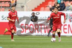 3. Liga; FC Ingolstadt 04 - 1. FC Saarbrücken; Dennis Kaygin (10, FCI) Linus Rosenlöcher (19, FCI)