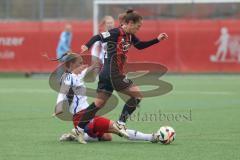 2. Bundesliga Frauen - Saison 2024/25 - FC Ingolstadt 04 Frauen - HSV - Stefanie Reischmann (Nr.24 - FCI Frauen) - Meyer Christin weiss HSV - Foto: Meyer Jürgen