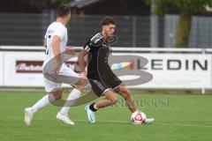 Kreisklasse - Saison 2024/25- TSV Gaimersheim II - Türkisch SV Ingolstadt-  - Enis Kuqanaj schwarz Türk SV - Manuel Bittlmayer weiss Gaimersheim - Foto: Meyer Jürgen