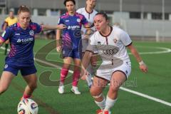 2. Bundesliga Frauen - Saison 2025/26 - FC Ingolstadt 04 Frauen - FSV Mainz - Leonie Hein (Nr.17 - FC Ingolstadt Frauen I) - Pageler Maja blau Mainz - Foto: Meyer Jürgen