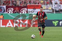 DFB-Pokal; FC Ingolstadt 04 - 1. FC Kaiserslautern; Mladen Cvjetinovic (19, FCI)