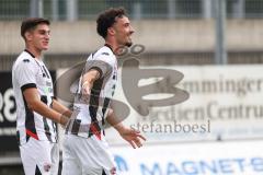 Toto Pokal; FC Memmingen - FC Ingolstadt 04, 2. Runde; Tor Jubel Treffer 0:3 Emre Gül (5, FCI)
