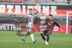3. Liga; FC Ingolstadt 04 - MSV Duisburg; Linus Rosenlöcher (19, FCI) Noß Conor (14 MSV)