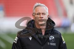 3. Liga; FC Ingolstadt 04 - 
SV Sandhausen; Cheftrainer Jens Keller (SVS) vor dem Spiel