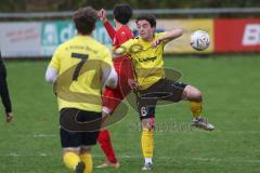 Kreisliga - Saison 2024/25- TSV Kösching - FC Hitzhofen/Oberzell - Stefan Winzinger rot Kösching - Silas Furino gelb Hitzhofen - Foto: Meyer Jürgen