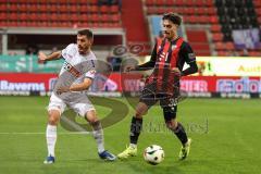 3. Liga; FC Ingolstadt 04 - VfL Osnabrück; rechts Deniz Zeitler (38, FCI)