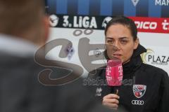3. Liga - Saison 2025/26 - Waldhof Mannheim  -  FC Ingolstadt 04 - Cheftrainerin Sabrina Wittmann (FC Ingolstadt 04) - XXXXX - Foto: Meyer Jürgen