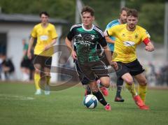 Bezirksliga - Saison 2026/27- TSV Gaimersheim - SE Freising - Michael Kraft (Nr.23 - TSV Gaimersheim) - Felix Fischer gelb Freising - Foto: Meyer Jürgen