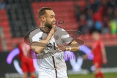 3. Liga - Saison 2024/25 - FC Ingolstadt 04 - SpVgg Unterhaching - Der 2:0 Führungstreffer durch David Kopacz (Nr.29 - FCI) - jubel - Foto: Meyer Jürgen