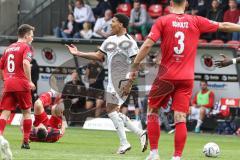 3. Liga; FC Viktoria Köln - FC Ingolstadt 04; schimpft Justin Butler (31, FCI)
