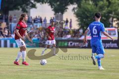 Toto-Pokal; Finale; FV Illertissen - FC Ingolstadt 04; sucht Anspielstation Tim Civeja (8, FCI) Maiolo Fabio (6 FVI)