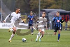 3. Liga; SV Waldhof Mannheim - FC Ingolstadt 04 - Leon Guwara (6, FCI) Yannick Deichmann (20, FCI) Gouras Minos (9 SVWM)