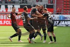 3. Liga; FC Ingolstadt 04 - SSV Ulm 1846; Tor Jubel Treffer Benjamin Kanuric (8, FCI) Moritz Seiffert (23, FCI) Pascal Testroet (37, FCI) David Kopacz (29, FCI) Mladen Cvjetinovic (19, FCI)