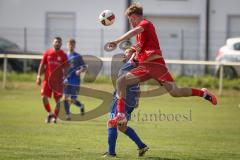Kreisliga - Saison 2026/27- TSV Großmehring - SV Zuchering - Benedikt Huber blau Großmehring - Laurenz Klein rot Zuchering - Foto: Meyer Jürgen