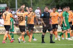 Toto-Pokal; SV Manching - FC Ingolstadt 04; Tor Jubel Treffer Jannik Mause (7, FCI) Yannick Deichmann (20, FCI) David Kopacz (29, FCI) Marcel Costly (22, FCI)