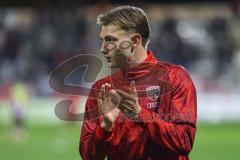 3. Liga; FC Viktoria Köln - FC Ingolstadt 04; vor dem Spiel Jasper Maljojoki (23, FCI)