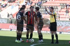 3. Liga - Saison 2024/25 - FC Ingolstadt 04 - 1. FC Saarbrücken - Max Besuschkow (Nr.17 - FCI) - XXXXX - Foto: Meyer Jürgen