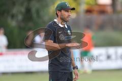 Testspiel - Saison 2025/26 - SV Manching - TSV Gaimersheim - Cheftrainer Cüneyt Köz (SV Manching) - XXXXX - Foto: Meyer Jürgen