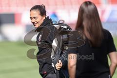 3. Liga; FC Ingolstadt 04 - FC Hansa Rostock; Cheftrainerin Sabrina Wittmann (FCI)