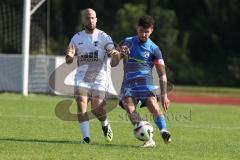 Bezirksliga - Saison 2024/25- TSV Gaimersheim - SVN München - Semih Coklar (Nr.54 - TSV Gaimersheim) - kerem Tokdemir blau München - Foto: Meyer Jürgen