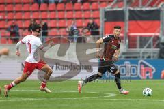 3. Liga; FC Ingolstadt 04 - Rot-Weiss Essen; Obuz Marvin (10 RWE) Linus Rosenlöcher (19, FCI)
