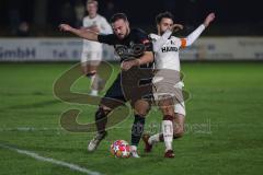 Landesliga - Saison 2024/25 - SV Manching - TSV Aindling - Marcel Posselt (Nr.19 - SV Manching) - Stoll Patrick weiss Aindling - Foto: Meyer Jürgen