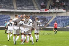 3. Liga; Hannover 96 II - FC Ingolstadt 04; Tor Jubel Treffer 0:2 Simon Lorenz (32, FCI) Mladen Cvjetinovic (19, FCI)