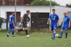 Kreisklasse - Saison 2025/26- TSV Großmehring - ST Scheyern - Der 0:1 Führungstreffer durch Leon Huber schwarz Scheyern - jubel - Foto: Meyer Jürgen