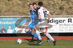 2.BL; Testspiel; FC Ingolstadt 04 - FC Wacker Innsbruck; Maximilian Neuberger (38, FCI) Alexander Joppich (Wacker)