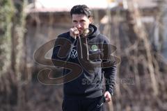 Landesliga - Saison 2025/26 - SV Manching - TSV Schwabmünchen - Cheftrainer Cüneyt Köz (SV Manching) - XXXXX - Foto: Meyer Jürgen