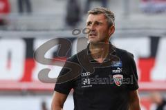 3. Liga; FC Ingolstadt 04 - SSV Ulm 1846; Cheftrainer Michael Köllner (FCI) gut gelaunt