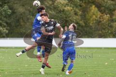 Bezirksliga - Saison 2025/26 - TSV Ober./Unterhaunstadt -  TSV Gaimersheim - Nico von Swiontek Brzezinski (Nr.17 - TSV Gaimersheim) - David Romanov blau Ober/Unterh.stadt - Foto: Meyer Jürgen