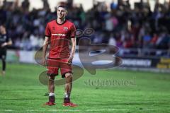 Toto Pokal; FC Sportfreunde Schwaig - FC Ingolstadt 04; Emre Gül (5, FCI) lacht