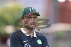 Testspiel - Saison 2025/26 - SV Manching - TSV Gaimersheim - Cheftrainer Cüneyt Köz (SV Manching) - XXXXX - Foto: Meyer Jürgen