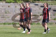 2. Bundesliga Frauen - Saison 2025/26 - FC Ingolstadt 04 Frauen - Borussia Mönchengladbach -  Der 1:0 Führungstreffer durch - Annika Kömm (Nr.25 - FC Ingolstadt Frauen I) - jubel  - XXXXX - Foto: Meyer Jürgen