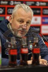 3. Liga; FC Ingolstadt 04 - Erzgebirge Aue; Pressekonferenz Cheftrainer Pavel Dotchev (Aue)