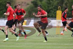 3.Liga - Saison 2023/2024 - Training in Berching - FC Ingolstadt 04 - Leon Guwara (Nr.6 - FCI) -  - Foto: Meyer Jürgen