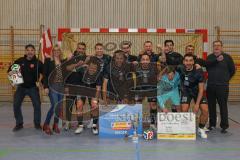 Lotto Bayern Hallencup - Siegerehrung- Lindenkreuzhalle Saison 2024/25 -  - 1. Sieger FC Türk Sport Garching - XXXXX - Foto: Meyer Jürgen