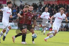 3.Liga - Saison 2023/2024 - SC Verl - FC Ingolstadt 04 - David Kopacz (Nr.29 - FCI) - Yannick Deichmann (Nr.20 - FCI) -  - Foto: Meyer Jürgen