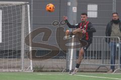 A-Junioren Bundesliga  - Saison 2024/25 - A-Junioren - DFB Vereinspokal - Viertelfinale FC Ingolstadt 04 - SC Freiburg - Berk Beran rot FCI - Foto: Meyer Jürgen