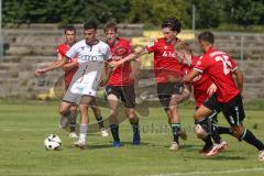 A-Junioren - DFB Pokal  - Saison 2024/25 - A-Junioren - FC Ingolstadt 04 - Hannover 96 - Berk Beran weiss FCI - XXXXX - Foto: Meyer Jürgen