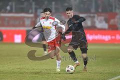 3. Liga; SSV Jahn Regensburg - FC Ingolstadt 04; Oliveira Nicolas (25 SSV) Linus Rosenlöcher (19, FCI)