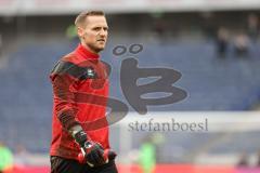 3. Liga; Hannover 96 II - FC Ingolstadt 04; vor dem Spiel Torwart Marius Funk (1, FCI)